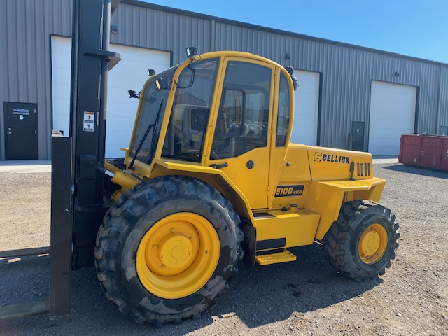 sellick forklift with enclosed cab